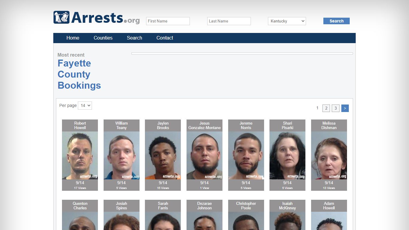 Fayette County Arrests and Inmate Search
